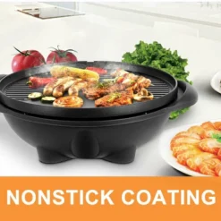 Costway Electric BBQ Grill 1350W Non-stick 4 Temperature Setting Outdoor Garden Camping -Crosley Sales Store GUEST 9b5ec513 071c 4db9 8ef6 e983b247f5ec