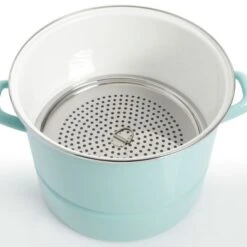Kenmore 16 Quart Stainless Steel Pot In Blue With Steamer Insert And Glass Lid 11 Kenmore 16 Quart Stainless Steel Pot In Blue With Steamer Insert And Glass Lid -Crosley Sales Store GUEST 9b733efc f3ea 41a6 b386 37ebcfd2ee02