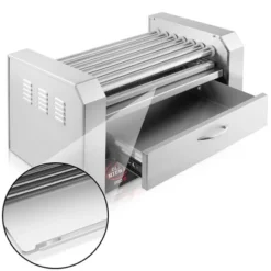 Olde Midway Electric Hot Dog Roller Grill Machine With Bun Warmer, Commercial Grade -Crosley Sales Store GUEST 9c74ac38 c57a 4b57 b383 ed77933b255e