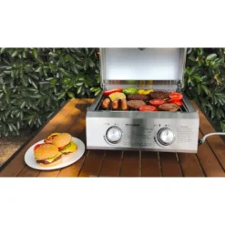 2-Burner Portable Tabletop Stainless Steel Propane Gas Grill Model 13742 - Monument Grills -Crosley Sales Store GUEST 9eaa2117 8bd7 4f7e ace2 3b11167798cf
