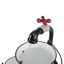 36" Buckets With Faucet Tabletop Fountain White - Alpine Corporation -Crosley Sales Store GUEST 9f884d38 4dfb 41c6 92ee c3faf6a81101