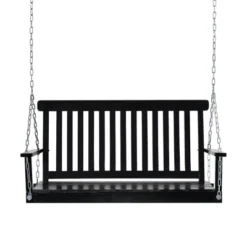 Outsunny 2-Seater Hanging Porch Swing Outdoor Patio Swing Chair Seat With Slatted Build And Chains, 440lbs Weight Capacity 11 Outsunny 2-Seater Hanging Porch Swing Outdoor Patio Swing Chair Seat With Slatted Build And Chains, 440lbs Weight Capacity -Crosley Sales Store GUEST a027dcc9 50f3 404d 83cc 7f6432f230e1