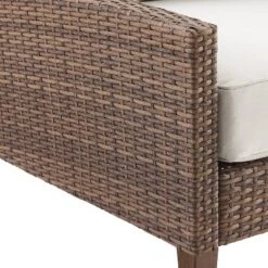 Capella Outdoor Wicker Sofa - Cream/Brown - Crosley 17 Capella Outdoor Wicker Sofa - Cream/Brown - Crosley -Crosley Sales Store GUEST a11cace2 5aa0 4eda a81e 6739c87466e6