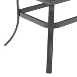 4pc Dahlia Outdoor Steel Sofa Set Taupe/Matte Black - Crosley -Crosley Sales Store GUEST a287dff6 27e8 4a65 aee9 76d4c99c0282