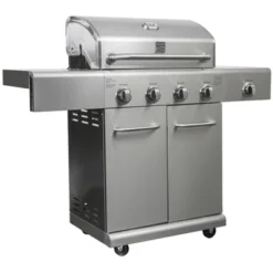 Kenmore 4-Burner Grill With Searing Side Burner PG-40405SOLSteel