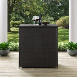 Crosley Palm Harbor Outdoor Wicker Bar -Crosley Sales Store GUEST a7319c1f 8388 4dd4 bdd1 1d214cd669ad