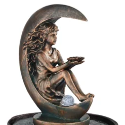 John Timberland Crescent Moon Modern Bubbler Outdoor Floor Water Fountain With LED Light 34" For Yard Garden Patio Home Deck Porch Exterior Balcony 10 John Timberland Crescent Moon Modern Bubbler Outdoor Floor Water Fountain With LED Light 34" For Yard Garden Patio Home Deck Porch Exterior Balcony -Crosley Sales Store GUEST a8015007 2823 4596 8acf 8b4755981f6a