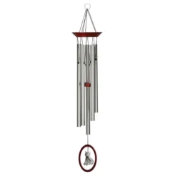 Woodstock Wind Chimes Signature Collection, Wind Fantasy Chime, 24'' Silver Wind Chime -Crosley Sales Store GUEST a89d8710 f729 4fa5 a0cc f5a6950560b1