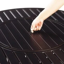 5pc Set With 44" Outdoor Aluminum Round Fire Table & 4 Deep Seating Swivel Rocking Chairs & Wind Blocker Lid - Oakland Living 19 5pc Set With 44" Outdoor Aluminum Round Fire Table & 4 Deep Seating Swivel Rocking Chairs & Wind Blocker Lid - Oakland Living -Crosley Sales Store GUEST a9753cfb 6a27 4546 a592 b97b2e8cb7c4