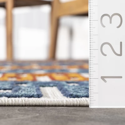 NuLOOM Rochel Mediterranean Indoor/Outdoor Area Rug 2 NuLOOM Rochel Mediterranean Indoor/Outdoor Area Rug - Image 2