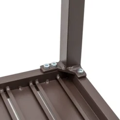 3pc Outdoor Five Position Adjustable Curved Aluminum Lounge Set Brown - Crestlive Products -Crosley Sales Store GUEST ac7b6725 d549 4abe b434 5987c3b1d47f