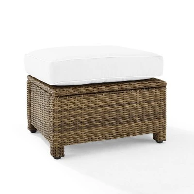 Bradenton Outdoor Wicker Ottoman - Crosley 13 Bradenton Outdoor Wicker Ottoman - Crosley - Image 13