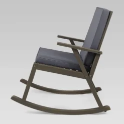 Champlain 3pc Acacia Wood Rocking Chairs Set - Gray/Dark Gray - Christopher Knight Home -Crosley Sales Store GUEST b18fb89d b729 4049 843e c4afb84a071c