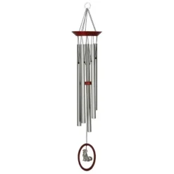 Woodstock Wind Chimes Signature Collection, Wind Fantasy Chime, 24'' Silver Wind Chime -Crosley Sales Store GUEST b2ca6d34 aa81 48b5 afc2 7d1a69abc1e4