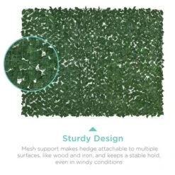 Best Choice Products Artificial Faux Ivy Hedge Privacy Fence Screen For Outdoor Decor, Garden, Yard -Crosley Sales Store GUEST b44adabc 9fe6 4164 bbb6 f47ef0b02d99