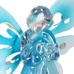 33.85" Acrylic Solar Angel Stake Blue - Exhart -Crosley Sales Store GUEST b97e06da 9ae3 4c27 af57 84fa75652df3