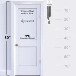 Woodstock Wind Chimes Signature Collection, Chimes Of Bali, 25", Silver World Music Wind Chimes For Outdoor, Patio, Home Or Garden Decor BWAS -Crosley Sales Store GUEST baa3a438 cddd 4db1 b056 439d836881cf