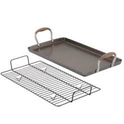 Anolon Advanced Home 10"x18" Double Burner Griddle Bronze 19 Anolon Advanced Home 10"x18" Double Burner Griddle Bronze -Crosley Sales Store GUEST bb1c2bac a835 4597 891d 805421d8c577