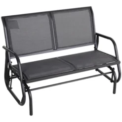 Outsunny 2-Person Outdoor Glider Bench Patio Double Swing Rocking Chair Loveseat W/Power Coated Steel Frame For Backyard Garden Porch 18 Outsunny 2-Person Outdoor Glider Bench Patio Double Swing Rocking Chair Loveseat W/Power Coated Steel Frame For Backyard Garden Porch -Crosley Sales Store GUEST bbb4f94a b2c0 4b3b a3f4 7011ddcb2293