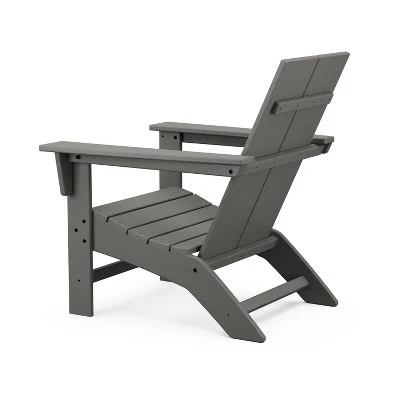 St. Croix 3pc Contemporary Adirondack Set - POLYWOOD 1 St. Croix 3pc Contemporary Adirondack Set - POLYWOOD