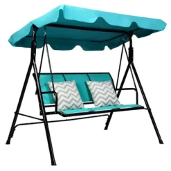 Costway 3 Person Patio Swing Canopy Yard Furniture 14 Costway 3 Person Patio Swing Canopy Yard Furniture -Crosley Sales Store GUEST bdc8c12c fe28 49d1 a842 7f6bf2d1daca