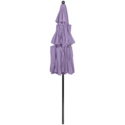 Northlight 9.75ft Outdoor Patio Market Umbrella With Hand Crank And Tilt, Purple -Crosley Sales Store GUEST bffb83db 6e8f 4415 b2ae 4f750c478e1b