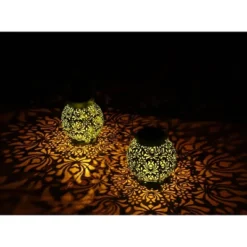 2pk Round Decorative Outdoor Lanterns Green - Techko Maid -Crosley Sales Store GUEST c094a815 f4aa 49b0 ae4b dac4710409a8
