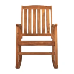 Penny Classic Slat-Back Acacia Wood Patio Outdoor Rocking Chair - JONATHAN Y -Crosley Sales Store GUEST c41220cf 4669 41c6 90c4 e93e96eb9e0b