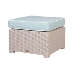 Magnolia Rattan Ottoman - Lagoon -Crosley Sales Store GUEST c5289789 a620 4e37 bae4 a65e209cd5ec