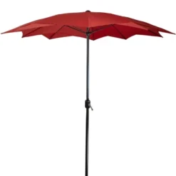 Northlight 8.85ft Outdoor Patio Lotus Umbrella With Hand Crank, Terracotta 7 Northlight 8.85ft Outdoor Patio Lotus Umbrella With Hand Crank, Terracotta -Crosley Sales Store GUEST c57e715a 09f4 455b b9d1 2f7a2273f478