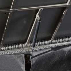 Santa Rosa Wicker Patio Storage Ottoman - Gray - Christopher Knight Home -Crosley Sales Store GUEST c73c917f 638e 4464 a406 4ba00e2a7cf4