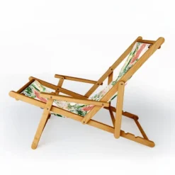 Marta Barragan Camarasa Bohem Tropical Bloom Outdoor Sling Chair - Deny Designs