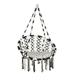Costway Hanging Hammock Chair With Cushion Macrame Swing Cotton Rope Indoor Outdoor -Crosley Sales Store GUEST cb1ef141 0629 4029 9cfb 3885872917cc