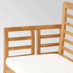 Caydon 8pc Acacia Wood Chat Set - Brown Patina/Cream - Christopher Knight Home -Crosley Sales Store GUEST cca99042 390b 461f a9fc 31e7dfddb31a