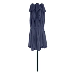 Extra Large Outdoor Umbrella - 15 Ft Double Patio Shade With Easy Hand Crank For Outdoor Furniture, Deck, Backyard, Or Pool By Pure Garden (Navy) -Crosley Sales Store GUEST ce4ad9c4 3aa3 4a87 ad9a 3b2a1594a879