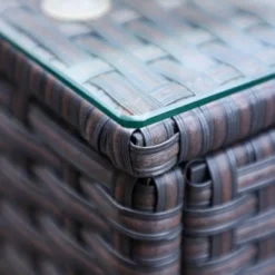 9pc All-Weather Patio Wicker Conversation Set With Cushions - Navy - Captiva Designs -Crosley Sales Store GUEST ce7df518 8171 4cd2 b0b4 a5d239c182a0