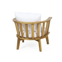 Solano 4pc Outdoor Wooden Chat Set With Rectangular Coffee Table - White/Teak - Christopher Knight Home 19 Solano 4pc Outdoor Wooden Chat Set With Rectangular Coffee Table - White/Teak - Christopher Knight Home -Crosley Sales Store GUEST cfaa9360 25a9 4825 8074 16dfb5ae942a