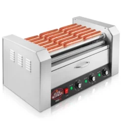 Olde Midway Electric Hot Dog Roller Grill Machine With Bun Warmer, Commercial Grade -Crosley Sales Store GUEST d3275db7 baaa 4ece 8d6c 0c74a2ecd2cb