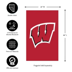 Evergreen Applique Flag, Reg, University Of Wisconsin-Madison 11 Evergreen Applique Flag, Reg, University Of Wisconsin-Madison -Crosley Sales Store GUEST d3460c3d b6e1 4d53 b332 e3255321b16c