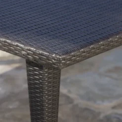 Antigua 9pc Wicker Outdoor Patio Dining Set - Brown - Christopher Knight Home -Crosley Sales Store GUEST d52da059 c28a 4a52 a9b7 df5840648826