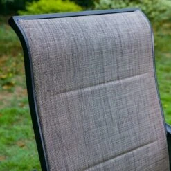 7pc Outdoor Dining Set With Padded Swivel Chairs & Metal Rectangle Table With Umbrella Hole - Gray - Captiva Hole -Crosley Sales Store GUEST d5c7d113 b9f2 413b 9f4e 9e3f708dc953