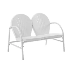Griffith Outdoor Loveseat - White - Crosley -Crosley Sales Store GUEST d5cd6fa5 5f24 4cf0 8a1a bceb5ddee7d4