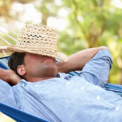 Costway Hammock Chair Stand Set Cotton Swing W/ Pillow Cup Holder Indoor Outdoor -Crosley Sales Store GUEST d952542a bad8 46cb a6a2 6af7d63c5240