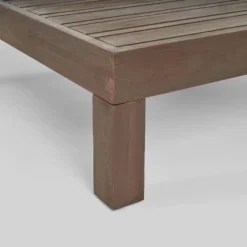 Oana 3pc Acacia Modular Loveseat And Table Set - Gray/Dark Gray - Christopher Knight Home -Crosley Sales Store GUEST d9f9e724 ab9a 426a 8db1 e36d32f22d96