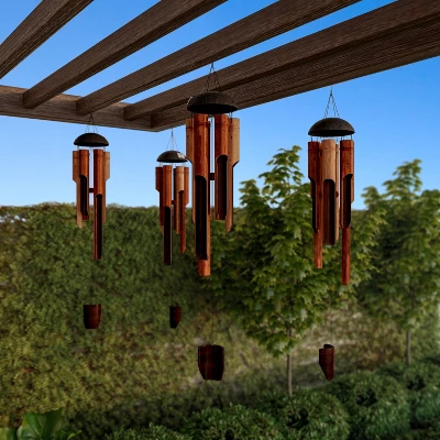 Nature Spring Wind Chime - Handcrafted And Hand Tuned For Garden And Patio, 38" 2 Nature Spring Wind Chime - Handcrafted And Hand Tuned For Garden And Patio, 38" - Image 2