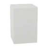 24"x17" Contemporary Garden Stool - White - Olivia & May