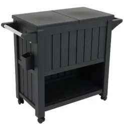 Sunnydaze Decor Sunnydaze Rolling Patio Serving Cart With Prep Table, Cooler And Storage 25 Sunnydaze Decor Sunnydaze Rolling Patio Serving Cart With Prep Table, Cooler And Storage -Crosley Sales Store GUEST dbef2bbc 390d 4049 836b af03df2b60f2