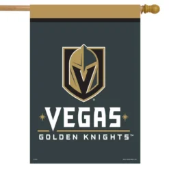 Briarwood Lane Vegas Golden Knights House Flag NHL Licensed 28" X 40"