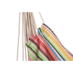 Boho Breeze Swinging Bungalow Hammock Chair - Coral Stripe - Blue Wave -Crosley Sales Store GUEST dd6ee0da a320 4c30 8bbb 26e31fd99ed5