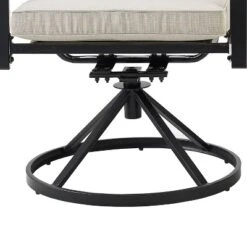 3pc Kaplan Outdoor Steel Bistro Set Oatmeal/Bronze - Crosley -Crosley Sales Store GUEST df3d0668 3f19 468e af7d 0fb9303b3815